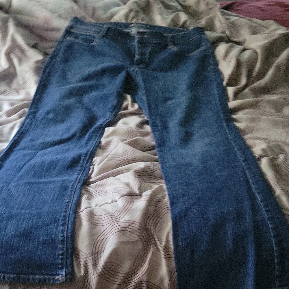 Old Navy Blue Boot Cut Jeans Timeless Fit